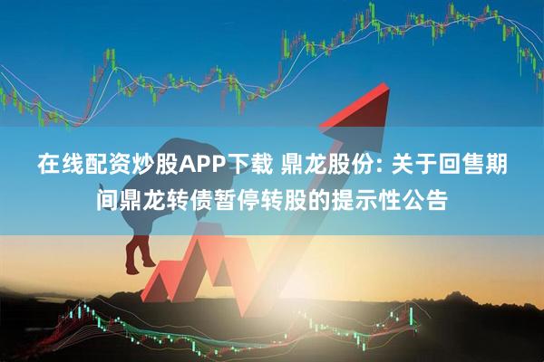在线配资炒股APP下载 鼎龙股份: 关于回售期间鼎龙转债暂停转股的提示性公告