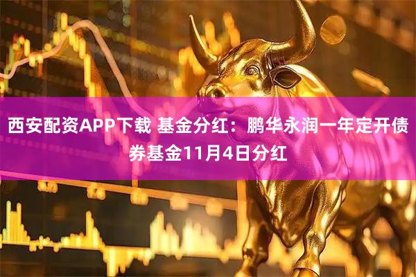 西安配资APP下载 基金分红：鹏华永润一年定开债券基金11月4日分红